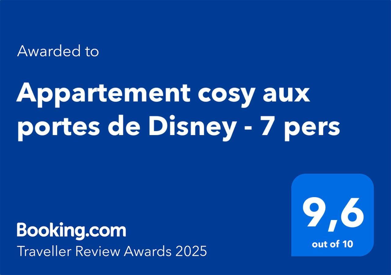 Appartement Cosy Aux Portes De Disney - 7 Pers Chessy (Seine-et-Marne) Exterior foto